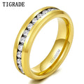 Tigrade Gold Plated Titanium Ring — Swuffy