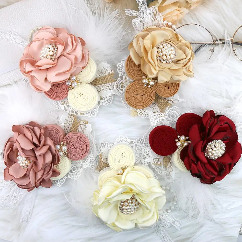 Vintage Flower Headband Baby Girls — Swuffy