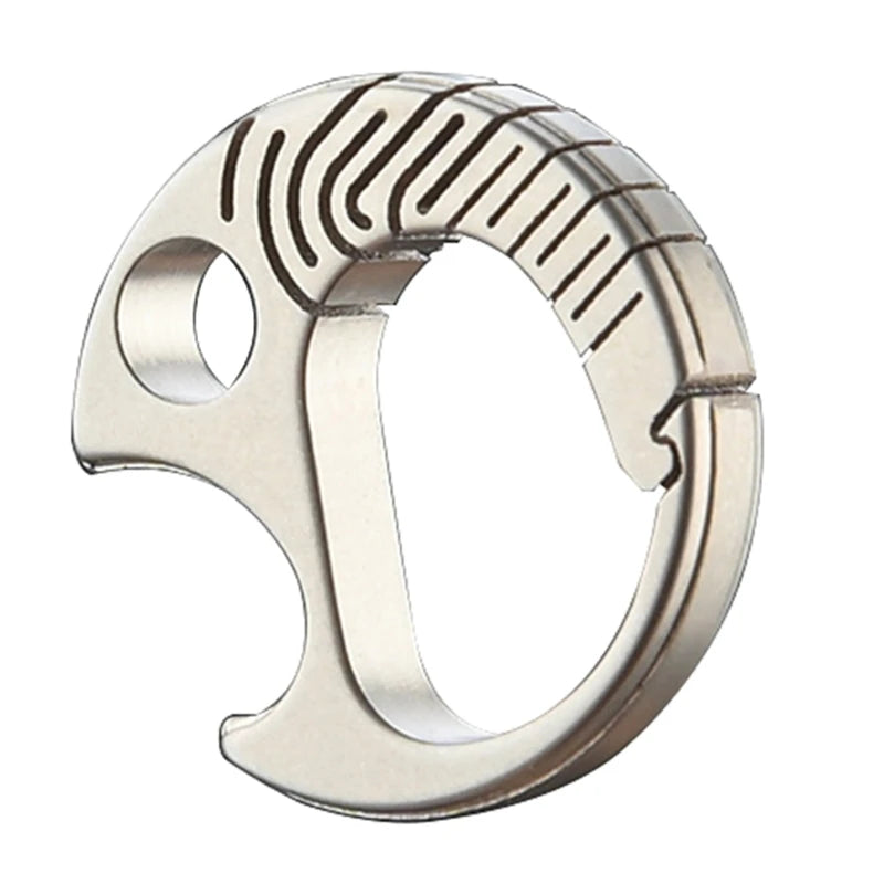 Titanium Carabiner Keyring — Swuffy