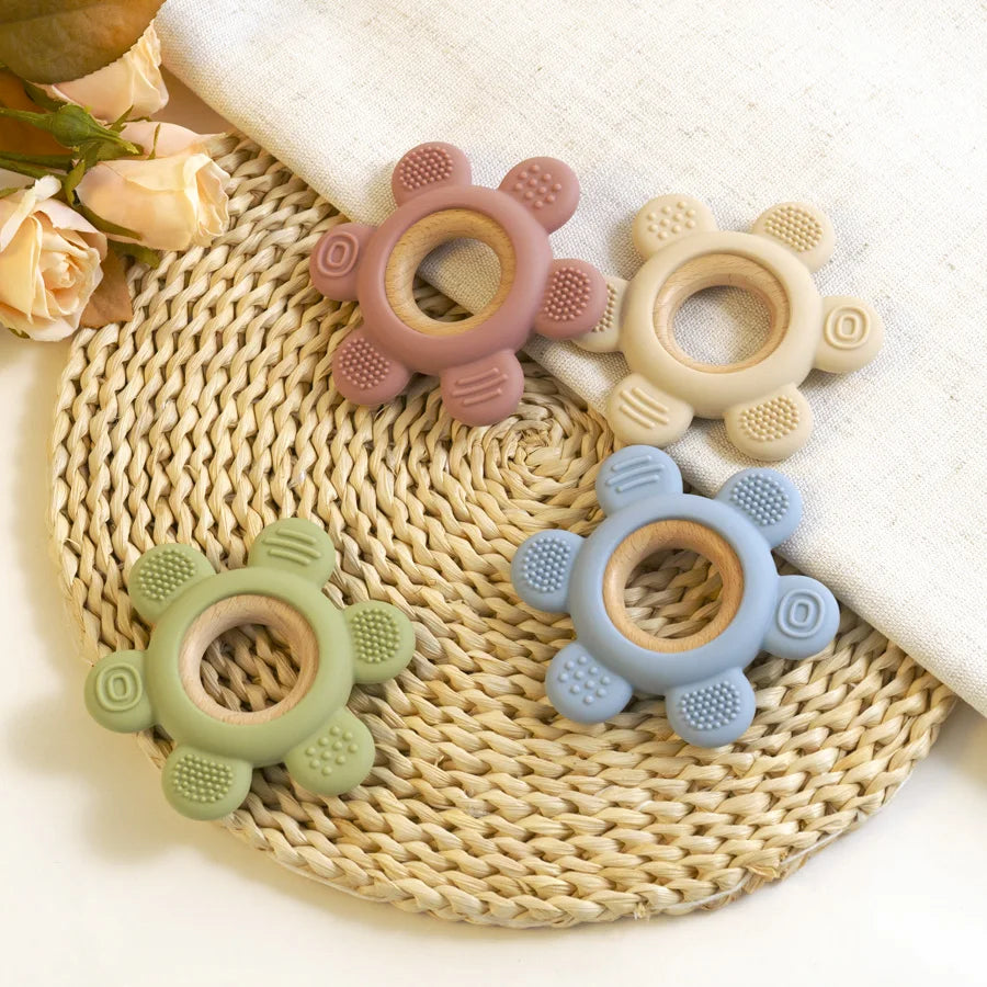 Baby Silicone Teether Rudder Shape — Swuffy