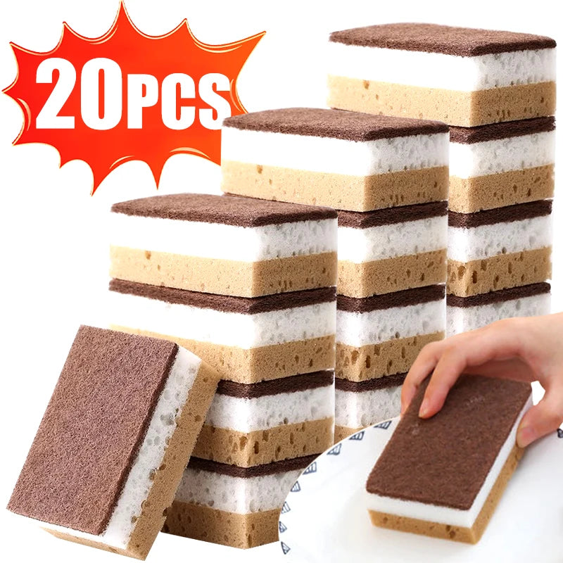 Double Sided Natural Sponges Sandy — Swuffy