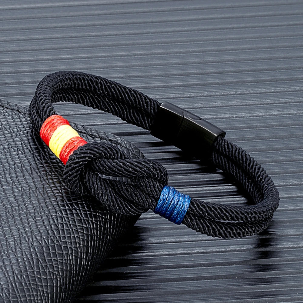 Mkendn Spain Flag Double Strand — Swuffy