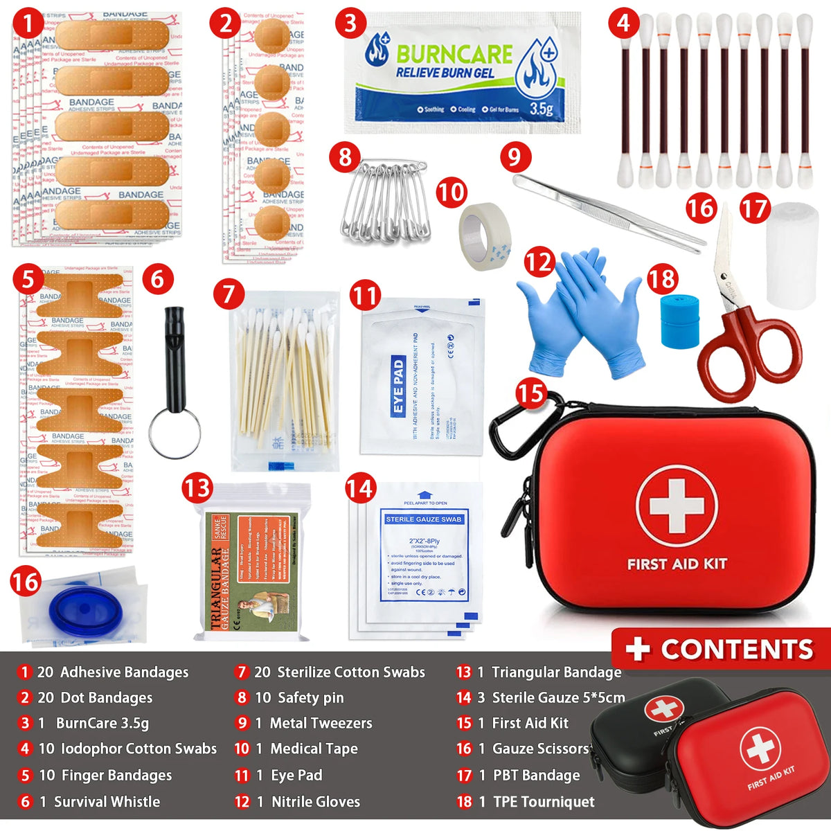 Emergency Medical First Aid Bag — Swuffy