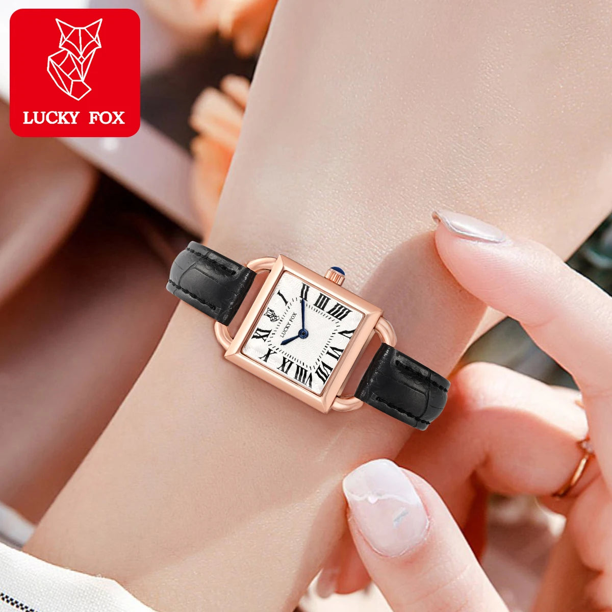 Fashionable Watch PU Leather Strap — Swuffy
