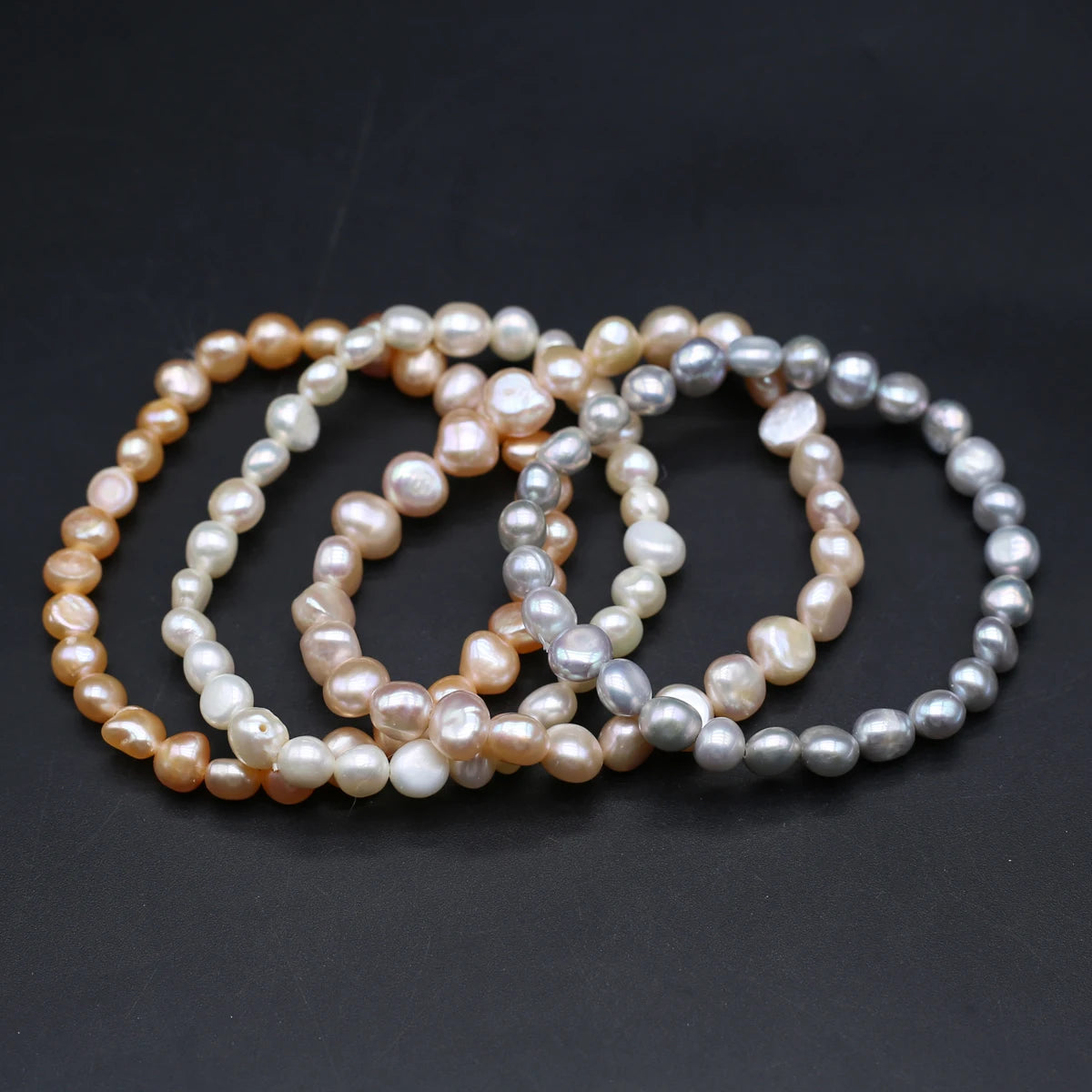 Natural Freshwater Pearl Bead Bracelets — Swuffy