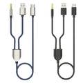 Split Type USB Aux Cable — Swuffy