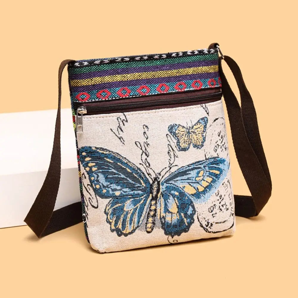 Square Small Canvas Embroidered Phone — Swuffy