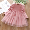 Girls Clothing Dress Autumn Girls — Swuffy
