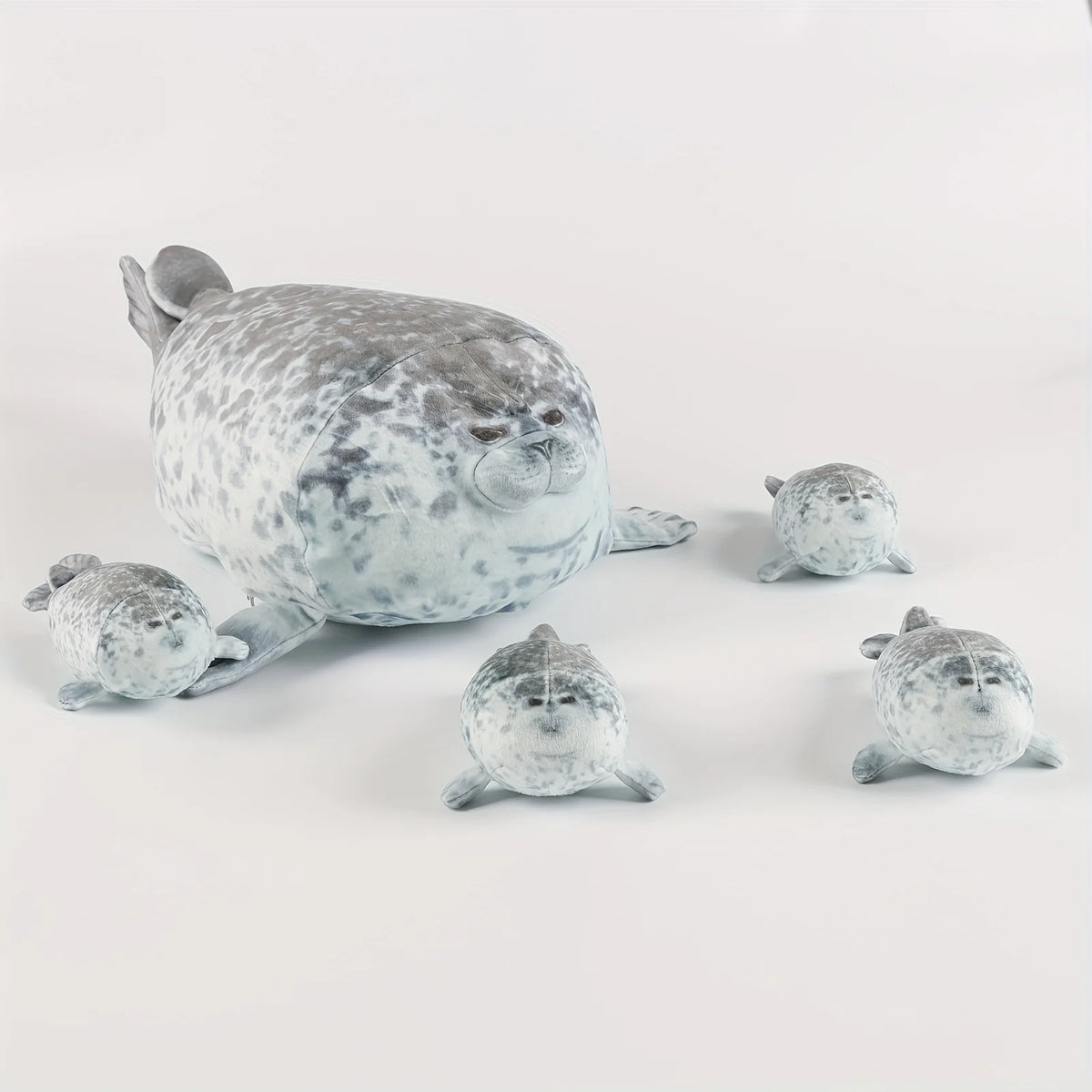 Kawaii Simulation Seal Stuffed Animal — Swuffy