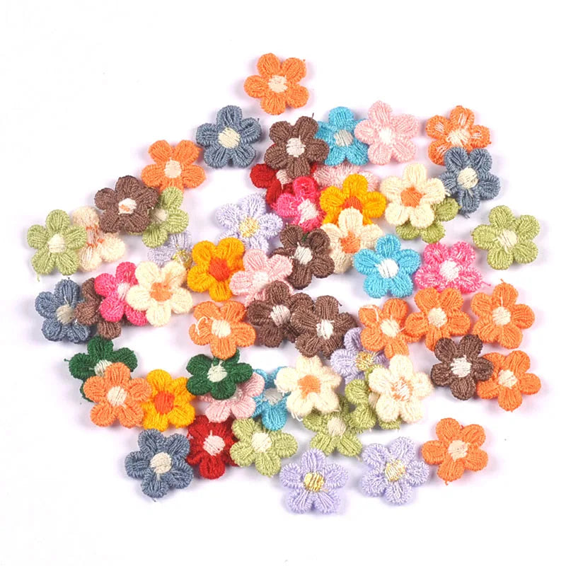 Flower Appliqued Supplies Lace Wedding — Swuffy