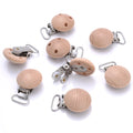 Natural Beech Wooden Pacifier Chain — Swuffy