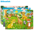 Wooden Jigsaw Puzzle Kids Cartoon — Swuffy
