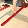 Nuvora Precision Marking T-Ruler Aluminum Alloy Woodworking Scribe — Nuvora