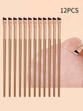 Gold Sickle Eyeliner Brush Knife — Swuffy