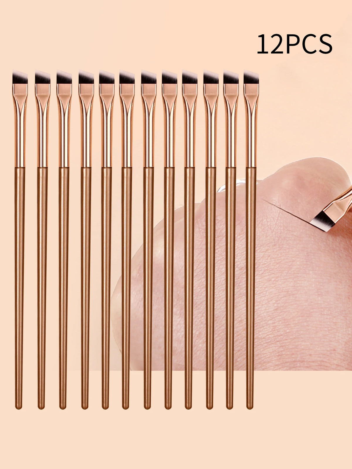 Gold Sickle Eyeliner Brush Knife — Swuffy