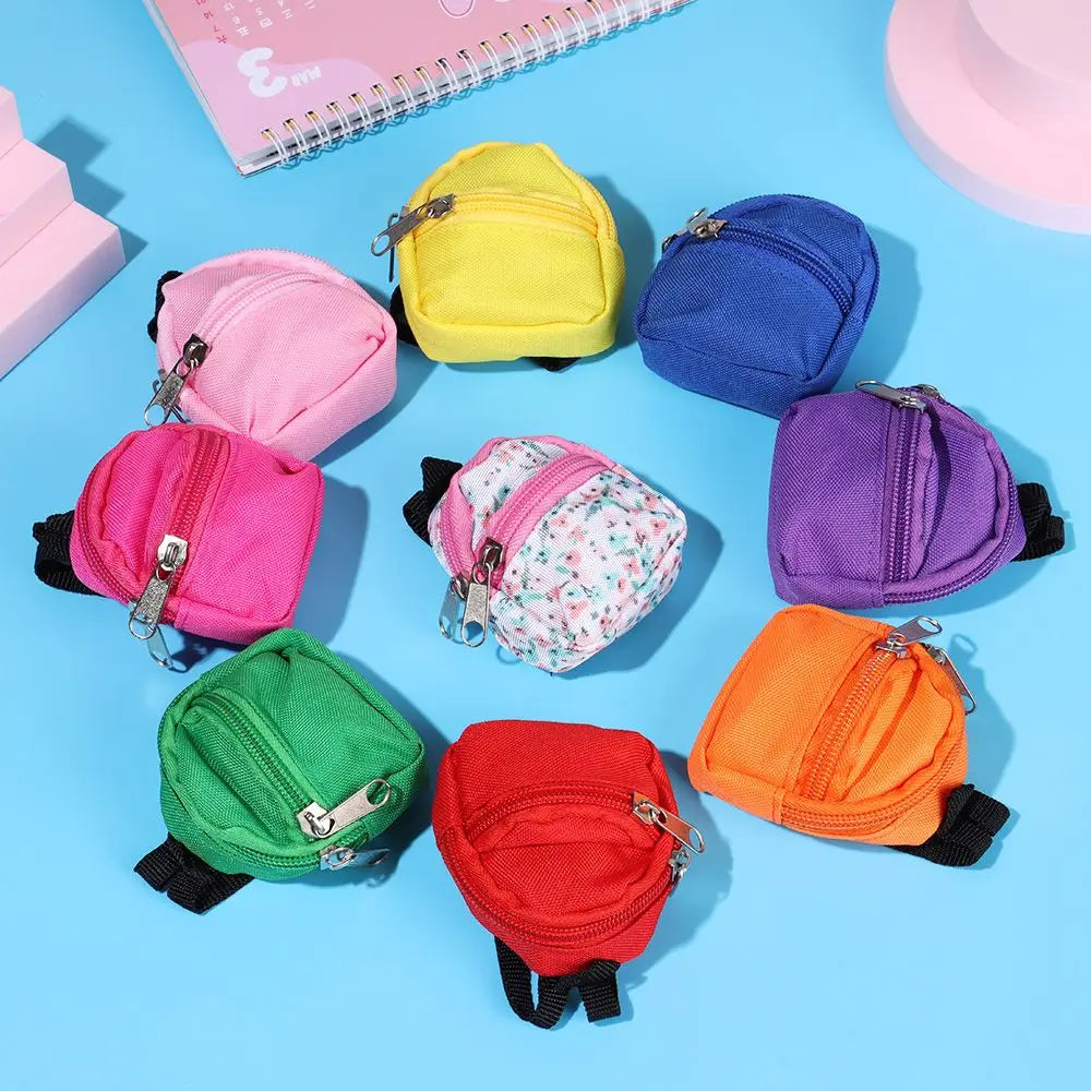 Zipper Doll Backpacks School Bags — Swuffy