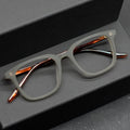 Vintage Frosted Square Optical Glasses — Swuffy