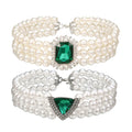 Rows Pet Pearl Necklace Jewelry — Swuffy