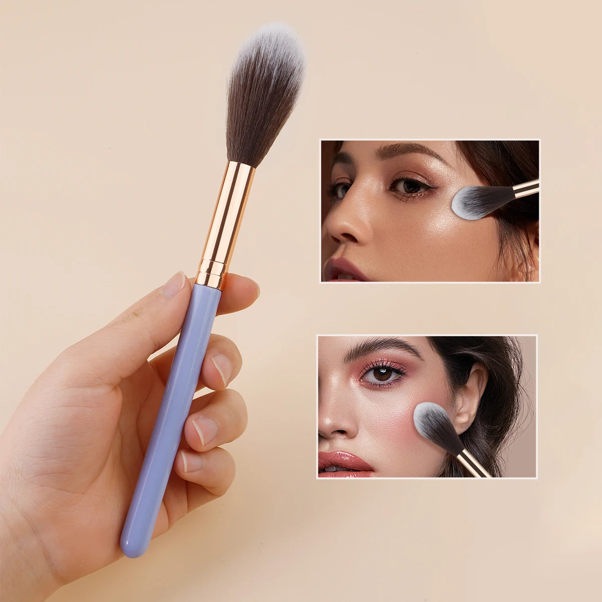 Blush Highlight Loose Powder Brush — Swuffy