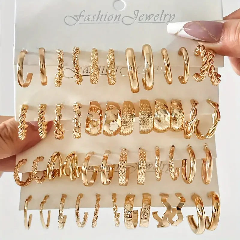 Vintage Inspired Small Hoop Earring — Swuffy