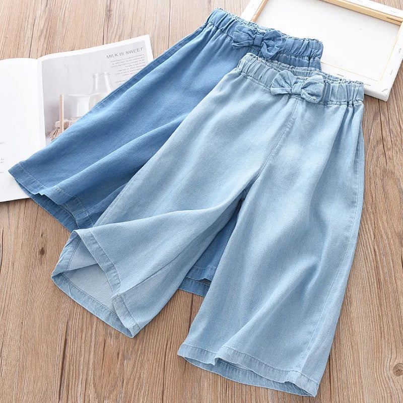 Children Wide Leg Pants Summer — Swuffy