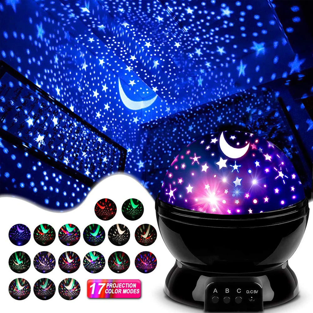 Star Projector Night Light Lamp — Swuffy
