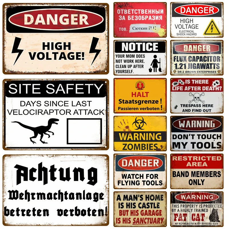 Plaque Tin Sign Bar Pub — Swuffy
