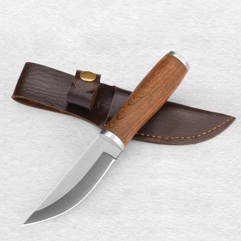 Camping Meat Cleaver Colored Wood — Swuffy