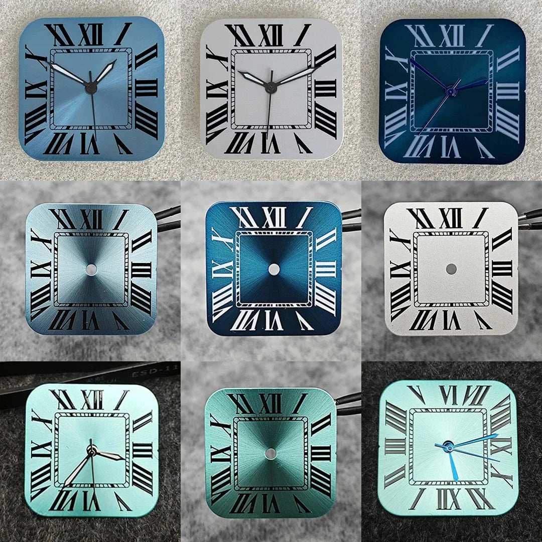 Square Watch Dial Roman Numeral — Swuffy