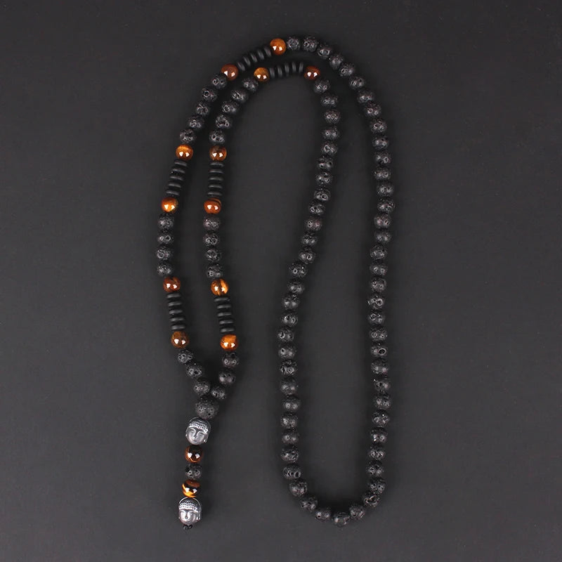 Lava Stone Tiger Eye Beaded — Swuffy