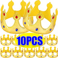 Golden Birthday Crown Hats Non — Swuffy