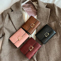PU Leather Short Wallet Retro — Swuffy