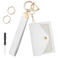 PU Microfiber Leather Wallet Wristlet — Swuffy