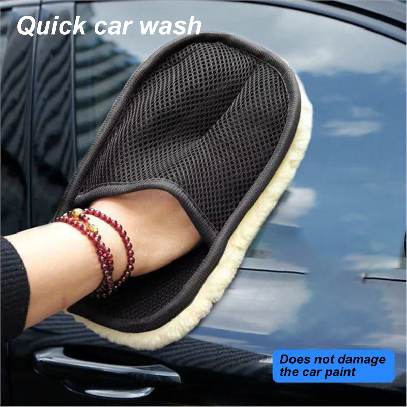 Waterproof Car Wash Microfiber Gloves — Swuffy
