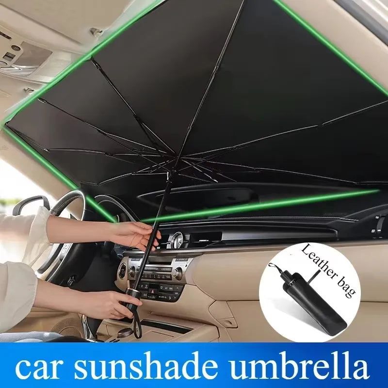 Car Front Windshield Sunshade Umbrella — Swuffy