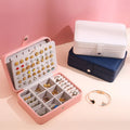 Double Layer Buttoned Jewelry Storage — Swuffy