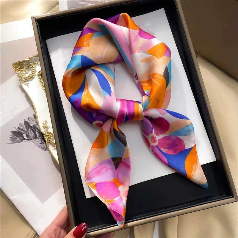 Square Silk Scarf Hijab Hair — Swuffy