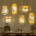 Chinese Bamboo Art Bamboo Chandelier — Swuffy