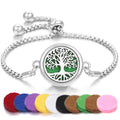 Tree Life Aromatherapy Bracelet Open — Swuffy