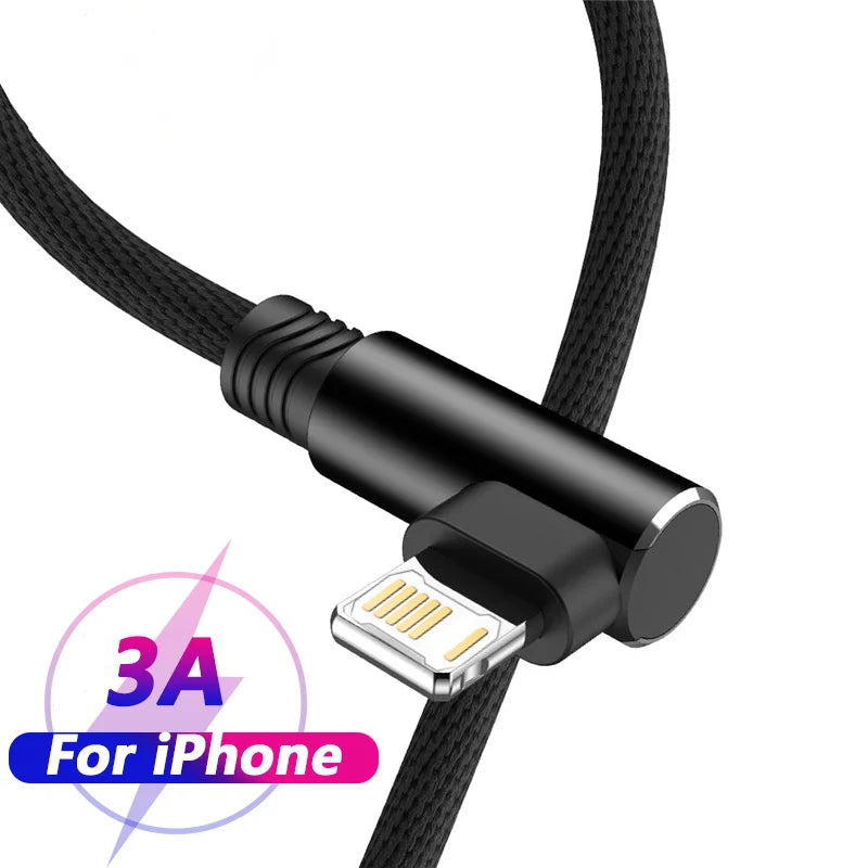 Degree USB Cable Iphone Max — Swuffy