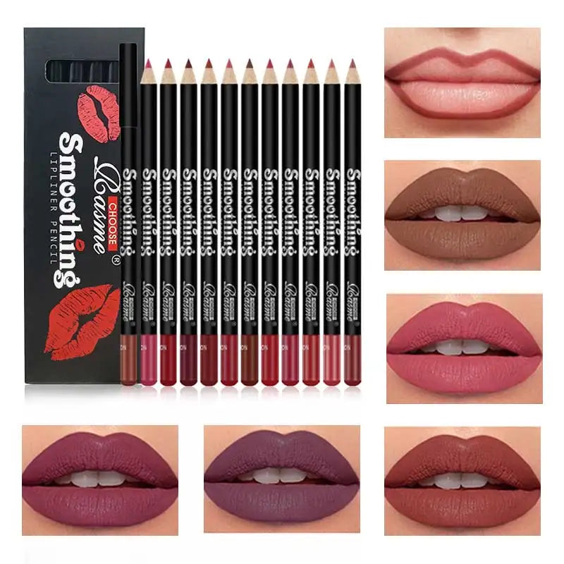 Colors Lip Liner Pen Black — Swuffy