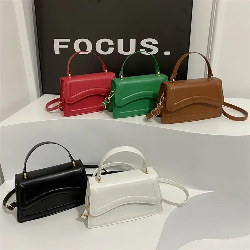 PU Leather Handbag Purse Bag — Swuffy