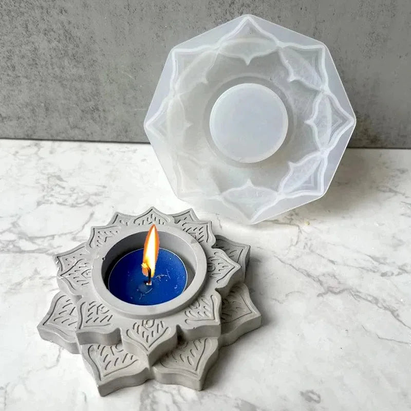 Concrete Candle Jar Silicone Mould — Swuffy