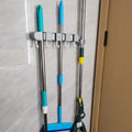 Broom Mop Holder Hooks Wall — Swuffy