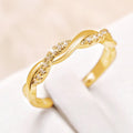 Huitan Fancy Finger Ring Twist — Swuffy