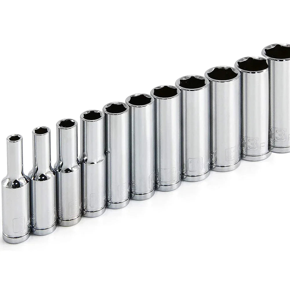 Metric Long Chrome Socket Inch — Swuffy