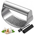 Stainless Steel Garlic Press Squeezer — Swuffy