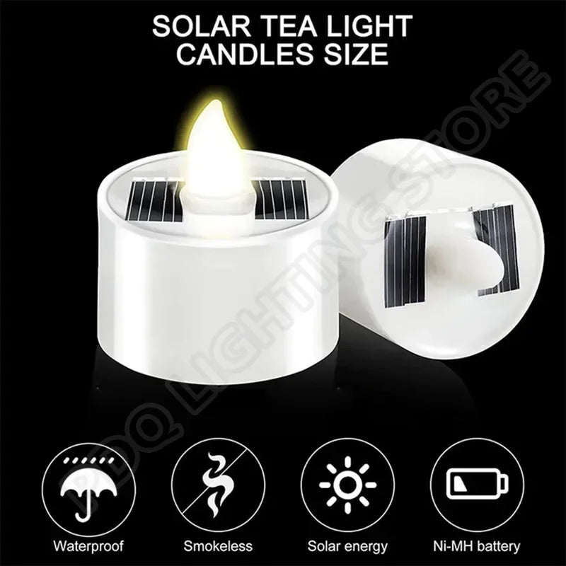 Solar Tea Light LED Candles — Swuffy