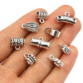 Handmade Beads Tube Bails Pendants — Swuffy