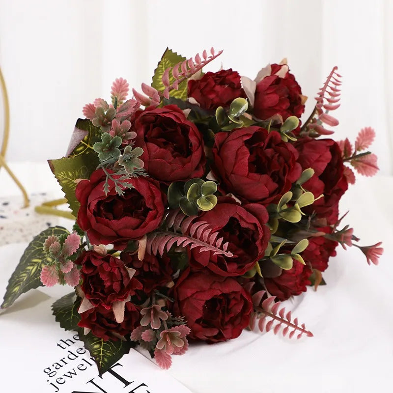 Artificial Ronghua Peony Simulation Flower — Swuffy